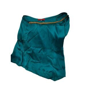 Akira Chicago Red Label Green Blouse Womans S